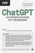 ChatGPT: tus primeros prompts con 100 ejemplos - E BOOK - LECTOPLAN