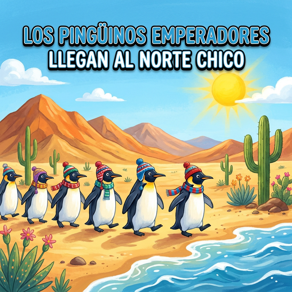 Los Pingüinos Emperadores Llegan al Norte Chico – Myriam Yagnam [EBOOK PDF] 🐧🇨🇱💚 - LECTOPLAN