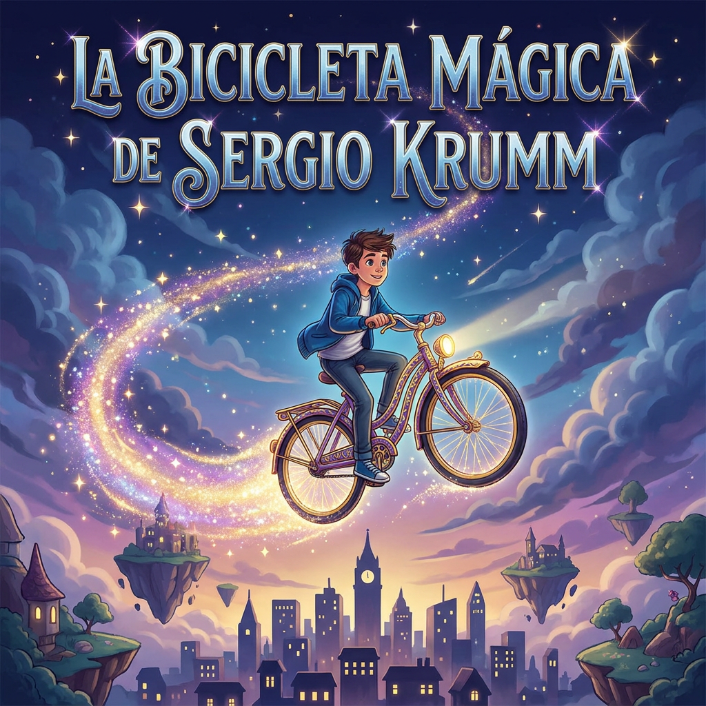 La Bicicleta Mágica de Sergio Krumm – Marcelo Guajardo [EBOOK PDF] 🚴‍♂️✨🇨🇱 - LECTOPLAN